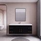 Aqua 60“ Single Sink Floating Bathroom Vanity (Center Sink )