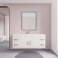 Aqua 60“ Single Sink Floating Bathroom Vanity (Center Sink )