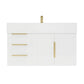 Boreal 36" Floating Bathroom Vanity (Left Drawers)