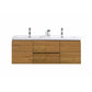 Anderson 60“ Double Sink Floating Bathroom Vanity