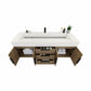 Boreal 60” Single Sink Floating Bathroom Vanity