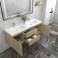 Amber 60“ Double Sink Floating Bathroom Vanity