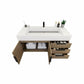 Boreal 42" Floating Bathroom Vanity (Right Drawers)