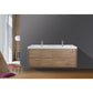 Erba 48" Double Sink Floating Bathroom Vanity