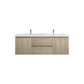 Amber 60“ Double Sink Floating Bathroom Vanity