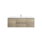 Amber 60“ Single Sink Floating Bathroom Vanity