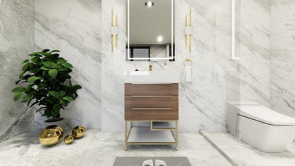 Boreal 24“ Freestanding Bathroom Vanity