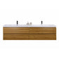 Anderson 84“ Double Sink Floating Bathroom Vanity