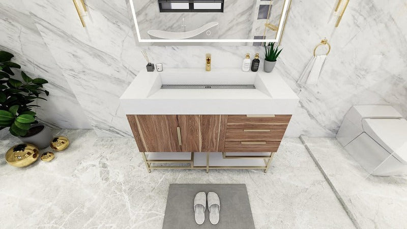 Boreal 48" Freestanding Bathroom Vanity