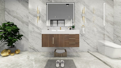 Boreal 48" Floating Bathroom Vanity