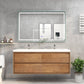 Erba 60" Double Sink Floating Bathroom Vanity