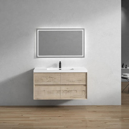 Fiora 48" Single Sink Floating Bathroom Vanity