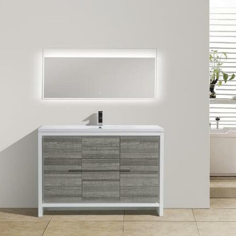 Lucia 48" Classic Freestanding Bathroom Vanity