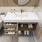 Boreal 42" Floating Bathroom Vanity (Left Drawers)