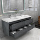 Erba 48" Double Sink Floating Bathroom Vanity