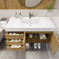 Boreal 42" Floating Bathroom Vanity (Left Drawers)