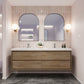 Erba 84" Double Sink Floating Bathroom Vanity