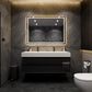 Halo 60“ Double Sink Floating Bathroom Vanity