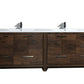 Lucia 84" Double Sink Classic Freestanding Bathroom Vanity