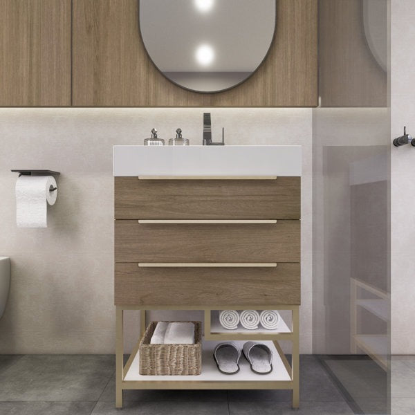 Boreal 24“ Freestanding Bathroom Vanity