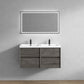 Fiora 48" Double Sink Floating Bathroom Vanity