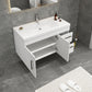 Aqua 42" Floating Bathroom Vanity (Right Drawers)