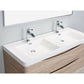 Savoy 48" Double Sink Floating Bathroom Vanity