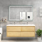 Erba 60" Double Sink Floating Bathroom Vanity