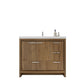 Lucia 42" Classic Freestanding Bathroom Vanity (Right Drawers)