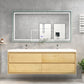 Erba 72" Double Sink Floating Bathroom Vanity