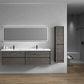 Fiora 84" Double Sink Floating Bathroom Vanity