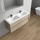 Fiora 60" Double Sink Floating Bathroom Vanity