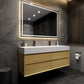 Halo 60“ Double Sink Floating Bathroom Vanity