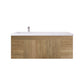 Aqua 60“ Single Sink Floating Bathroom Vanity (Left Offset Sink )