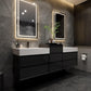 Halo 92“ Double Sink Floating Bathroom Vanity