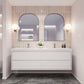 Erba 84" Double Sink Floating Bathroom Vanity