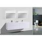 Anderson 84“ Double Sink Floating Bathroom Vanity