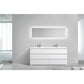 Anderson 72” Double Sink Freestanding Modern Bathroom Vanity