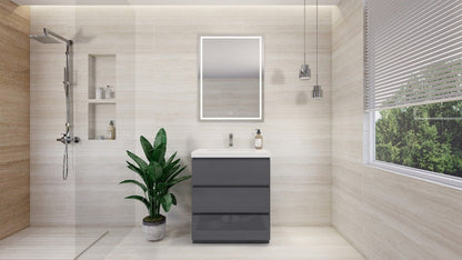 Anderson 30” Freestanding Modern Bathroom Vanity