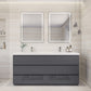 Anderson 72” Double Sink Freestanding Modern Bathroom Vanity