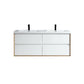 Fiora 60" Double Sink Floating Bathroom Vanity