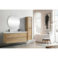 Fiora 60" Double Sink Floating Bathroom Vanity