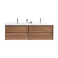 Fiora 72" Double Sink Floating Bathroom Vanity