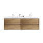 Fiora 72" Double Sink Floating Bathroom Vanity