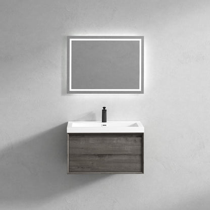 Nordic 30” Floating Bathroom Vanity