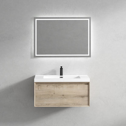 Nordic 36” Floating Bathroom Vanity