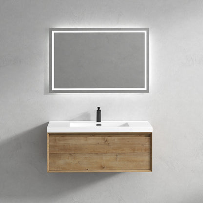 Nordic 42” Floating Bathroom Vanity