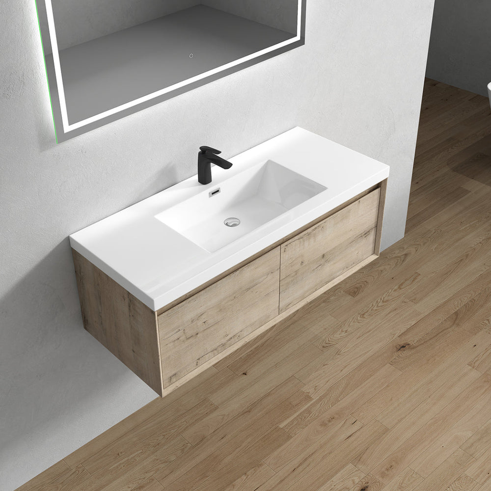 Nordic 48” Floating Bathroom Vanity