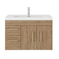 Aqua 36“ Floating Bathroom Vanity (Left Drawers)